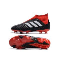 fodboldstøvler Adidas Predator 18+ FG Damer - Sort Rød_9.jpg